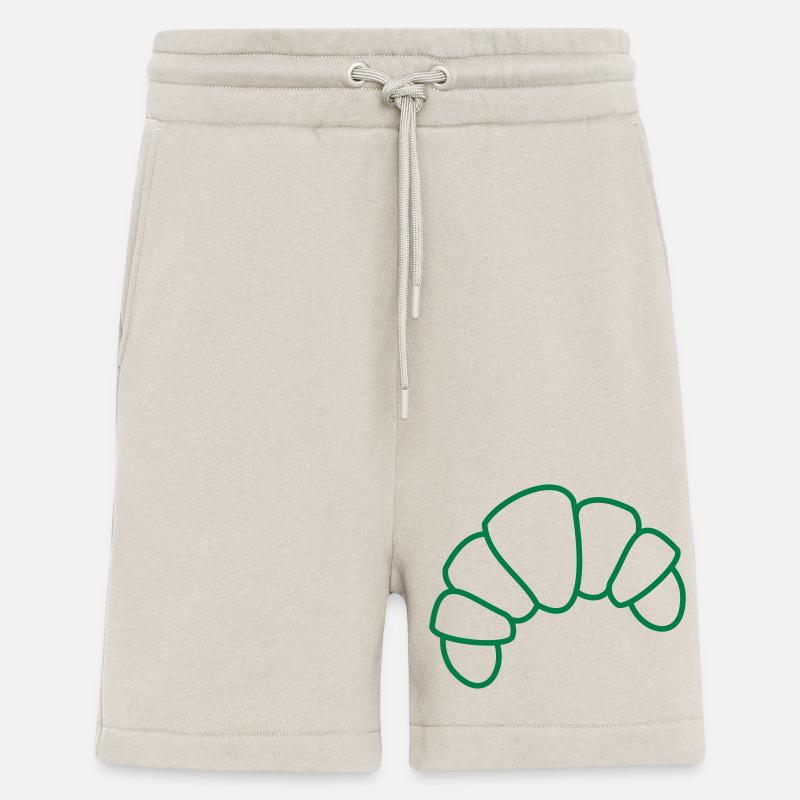 Croissant gebackenes Gebäck - Shorts - made by SPREAD - WARM CLAY