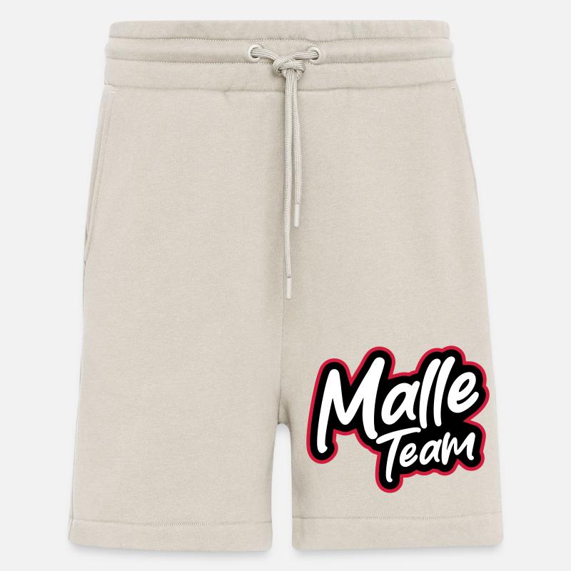 L’équipe Malle - Short bio décontracté fabriqué en UE - WARM CLAY
