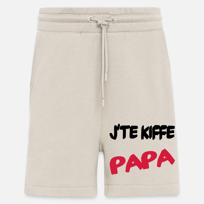 Ich liebe dich, Papa - Shorts - made by SPREAD - WARM CLAY