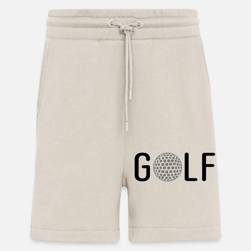 Le golf - Short bio décontracté fabriqué en UE - WARM CLAY