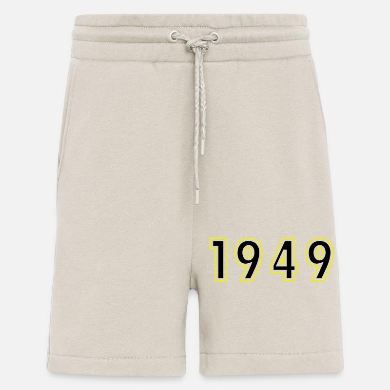 1949 Année Anniversaire - Short bio décontracté fabriqué en UE - WARM CLAY