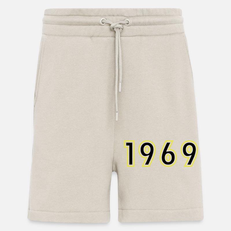 1969 Année Anniversaire - Short bio décontracté fabriqué en UE - WARM CLAY