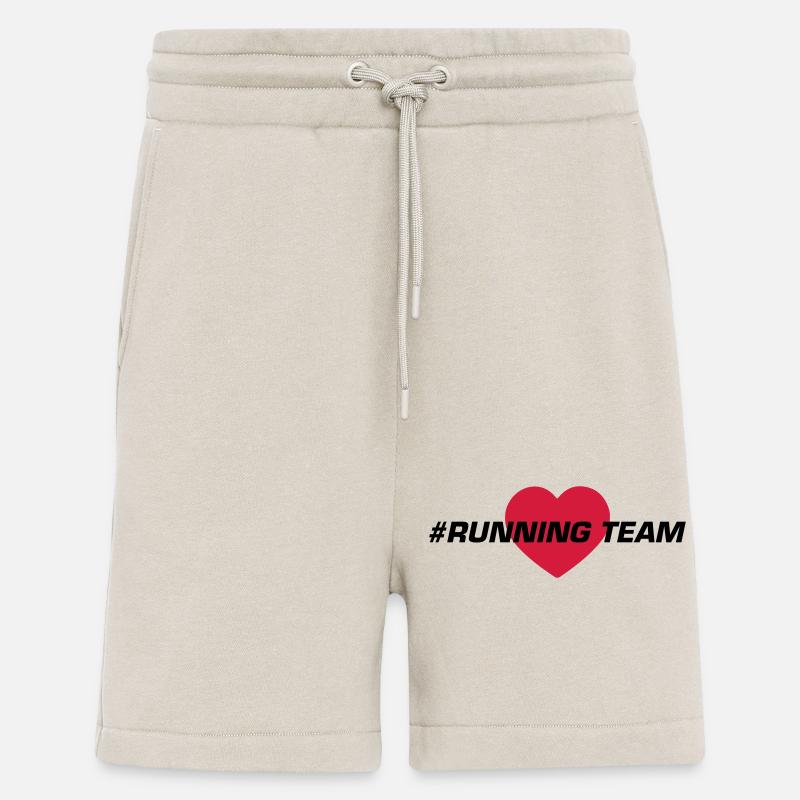 Running Team Herz - Shorts - made by SPREAD - WARM CLAY