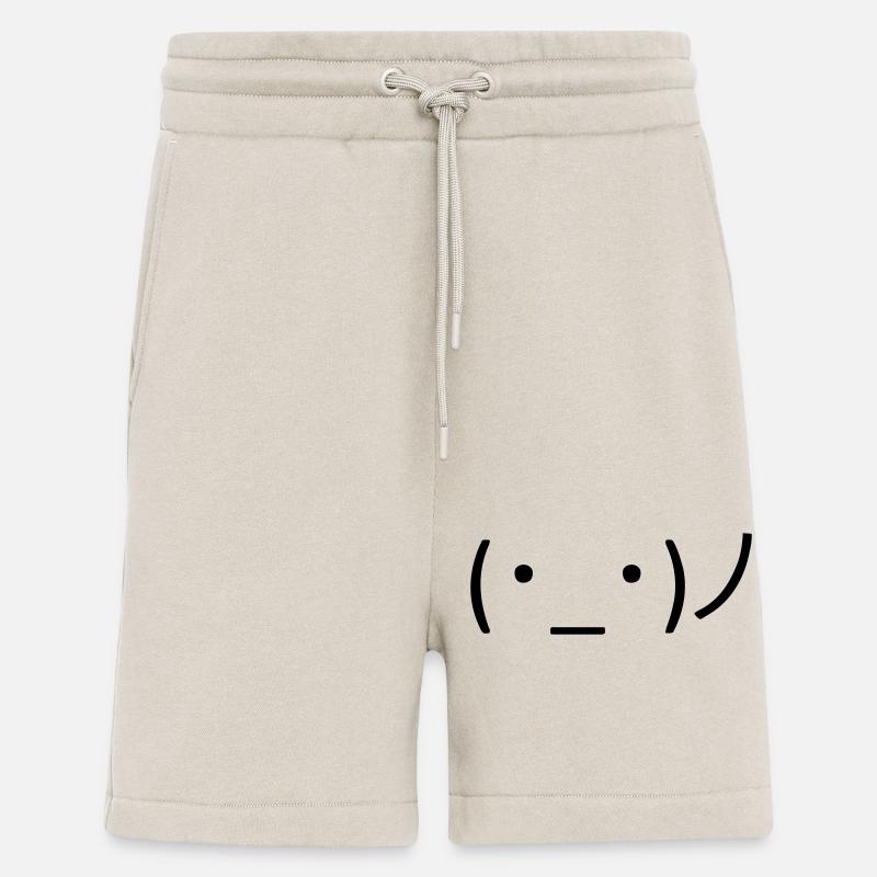 Dites simplement bonjour ! 👋 - Short bio décontracté fabriqué en UE - WARM CLAY