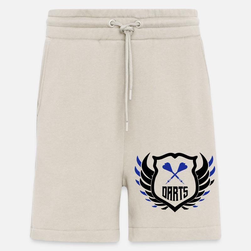 Écusson des fléchettes - Short bio décontracté fabriqué en UE - WARM CLAY