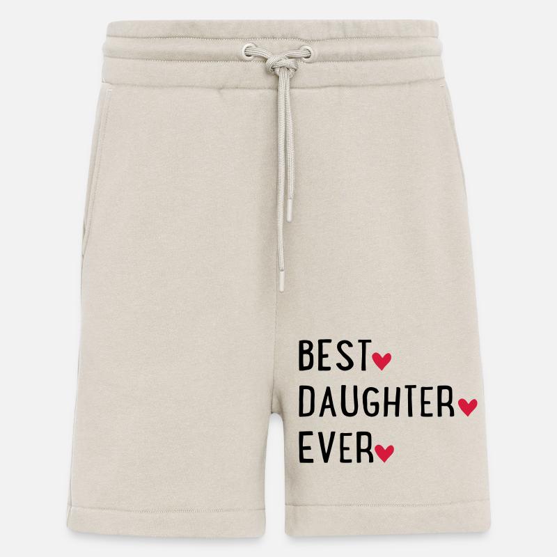 Fille - Short bio décontracté fabriqué en UE - WARM CLAY