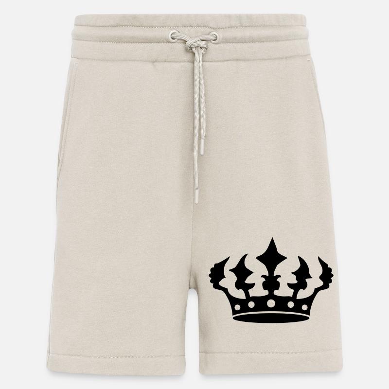 Gezackte Krone Design - Shorts - made by SPREAD - WARM CLAY