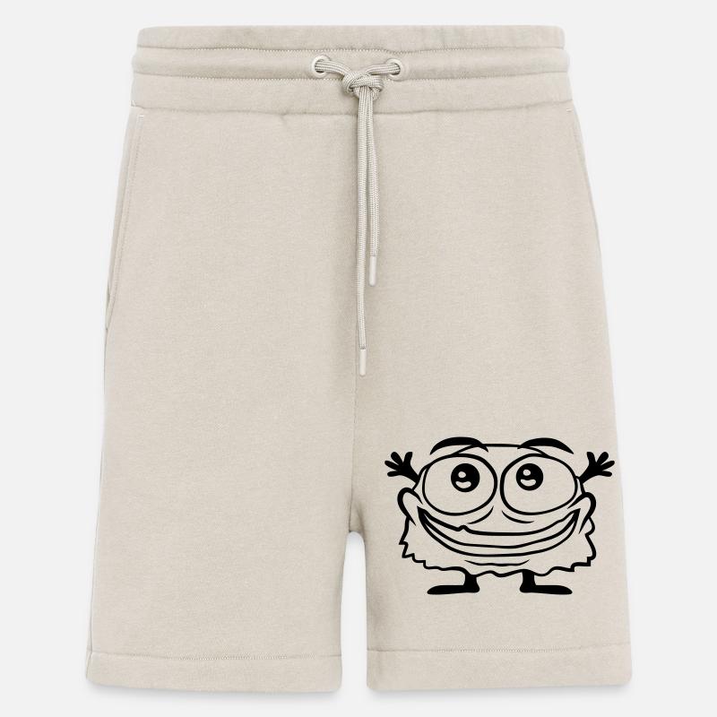 Süßes kleines haariges Monster - Shorts - made by SPREAD - WARM CLAY