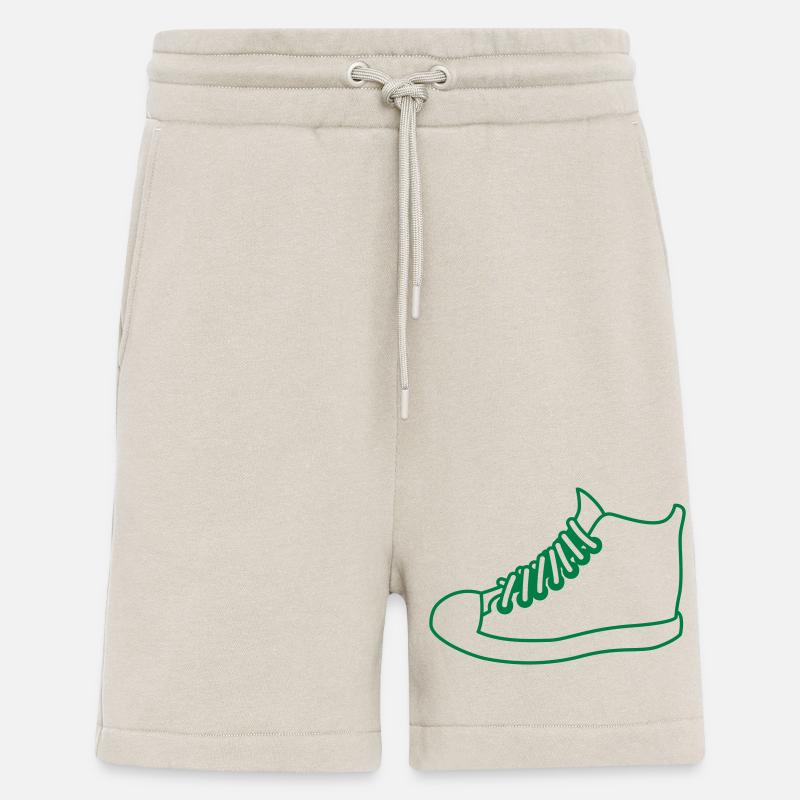 chaussures de sable sable - Short bio décontracté fabriqué en UE - WARM CLAY