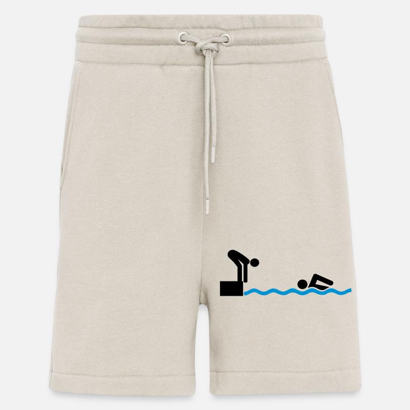 Schwimmen Staffel - Shorts - made by SPREAD - WARM CLAY