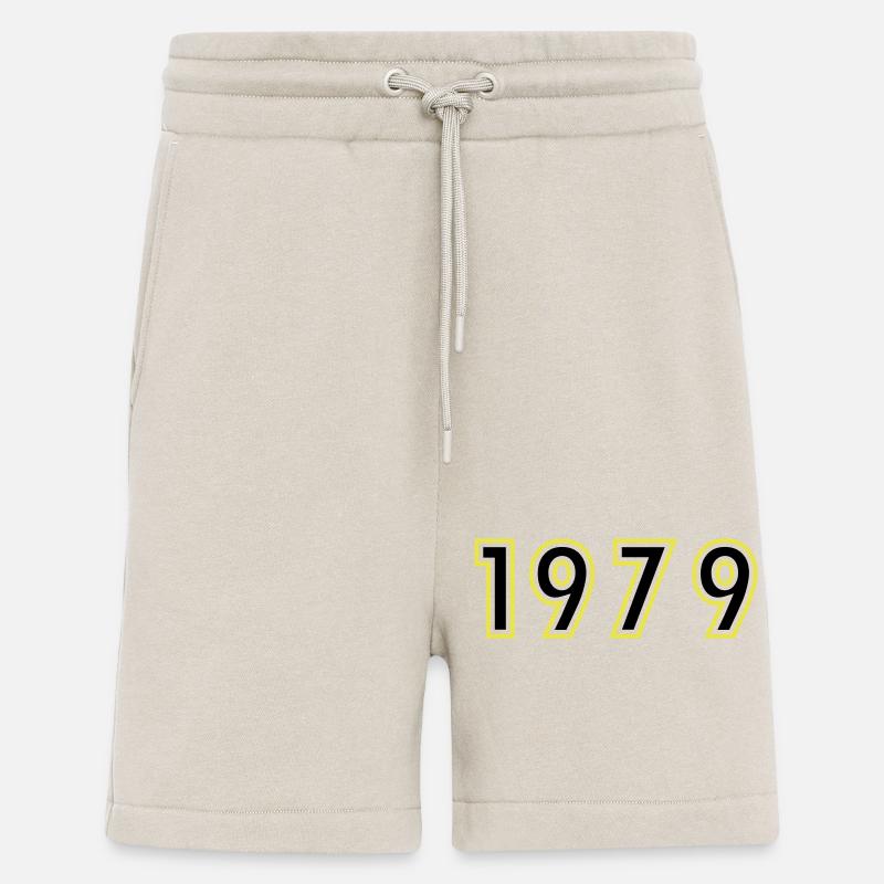 1979 Année Anniversaire - Short bio décontracté fabriqué en UE - WARM CLAY