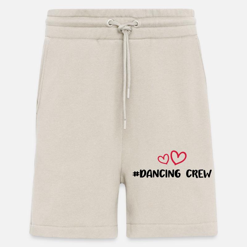 Cœur de l’équipe dansante - Short bio décontracté fabriqué en UE - WARM CLAY