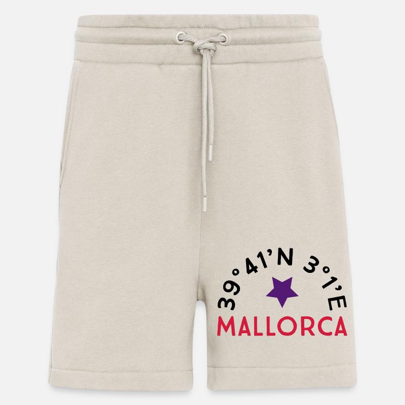 Majorque - Short bio décontracté fabriqué en UE - WARM CLAY