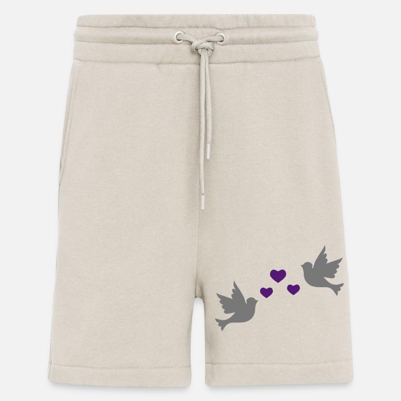amour - Short bio décontracté fabriqué en UE - WARM CLAY