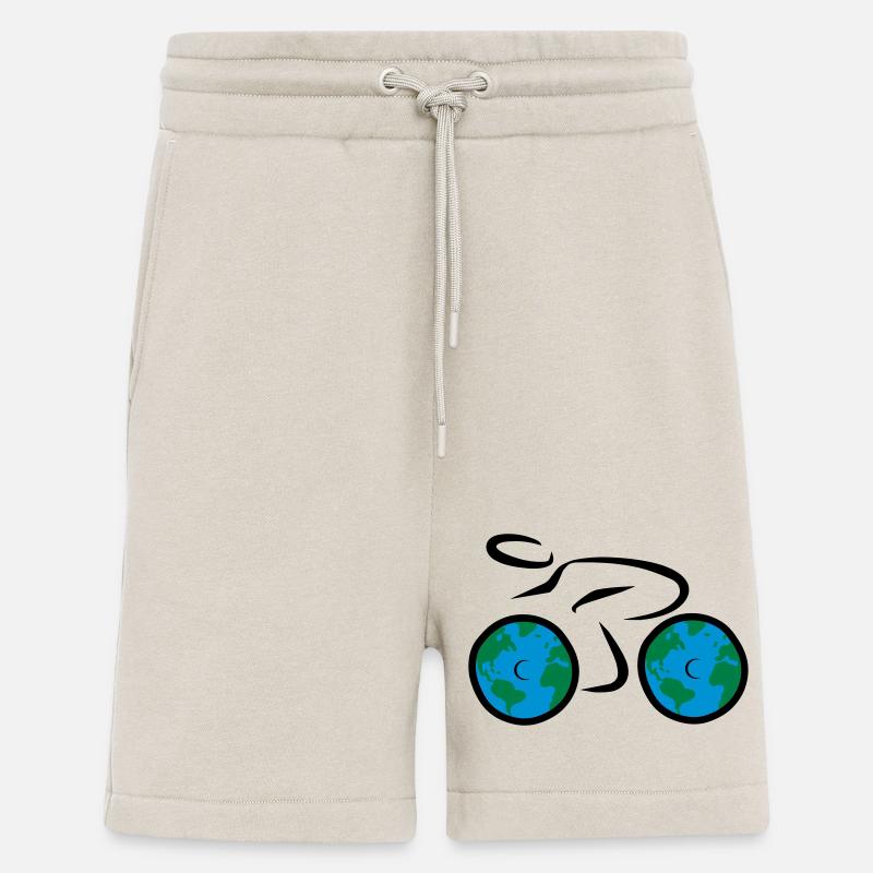 bicycle - Shorts - made by SPREAD - WARM CLAY