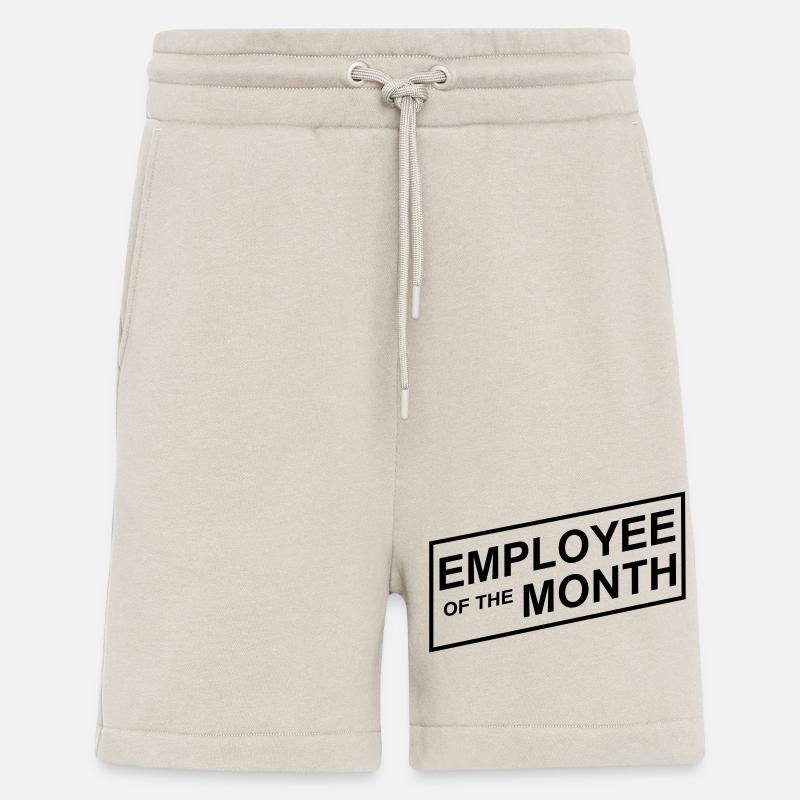 Employé du mois - Short bio décontracté fabriqué en UE - WARM CLAY