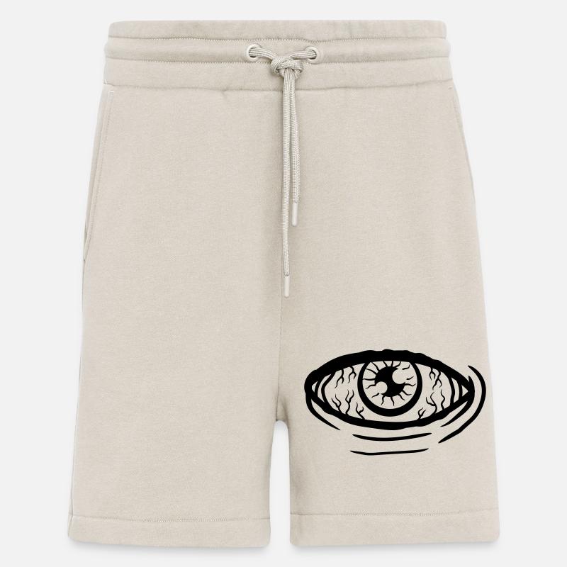 Design Allsehendes Auge - Shorts - made by SPREAD - WARM CLAY