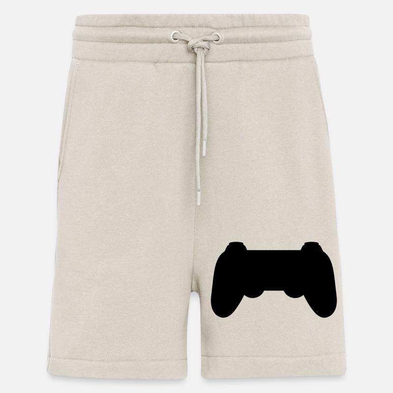 Silhouette Console Retro Controller - Shorts - made by SPREAD - WARM CLAY