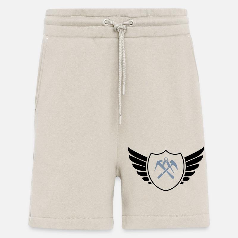 wappen shield dachdecker - Shorts - made by SPREAD - WARM CLAY