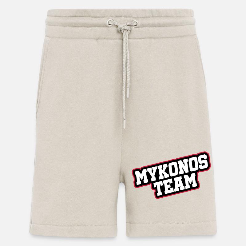L’équipe de Mykonos - Short bio décontracté fabriqué en UE - WARM CLAY