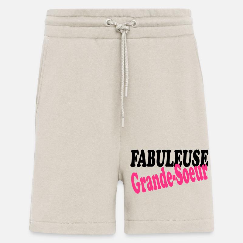 FABULEUSE Grande-Soeur - Short bio décontracté fabriqué en UE - WARM CLAY