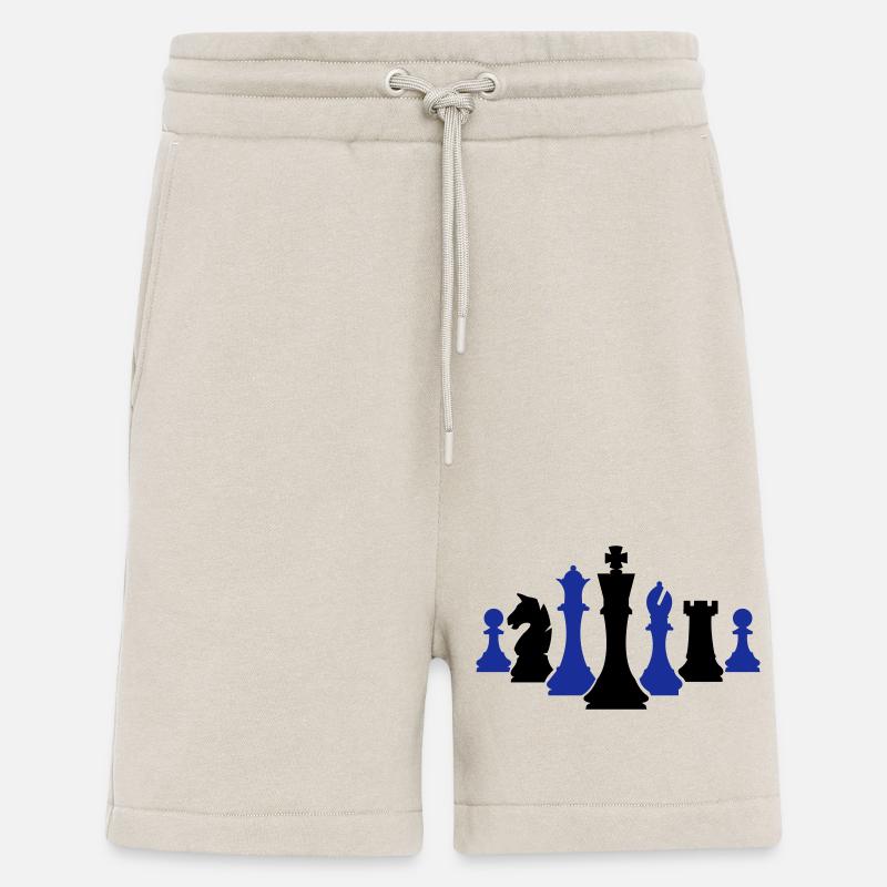 schachfiguren schach - Shorts - made by SPREAD - WARM CLAY