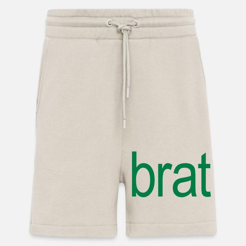 brat - Short bio décontracté fabriqué en UE - WARM CLAY