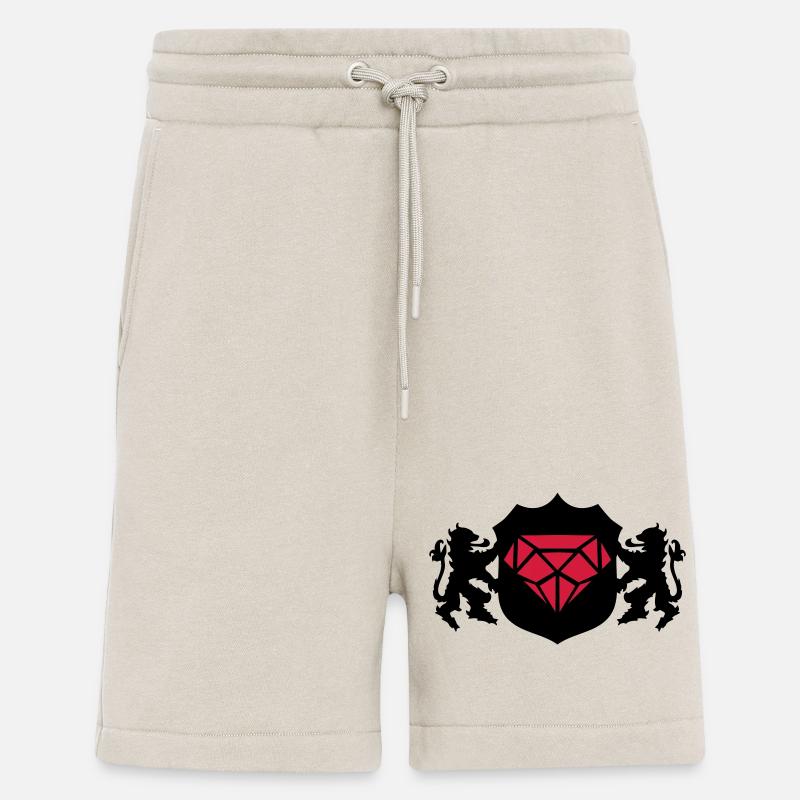 Wappen Diamant 02 - Shorts - made by SPREAD - WARM CLAY
