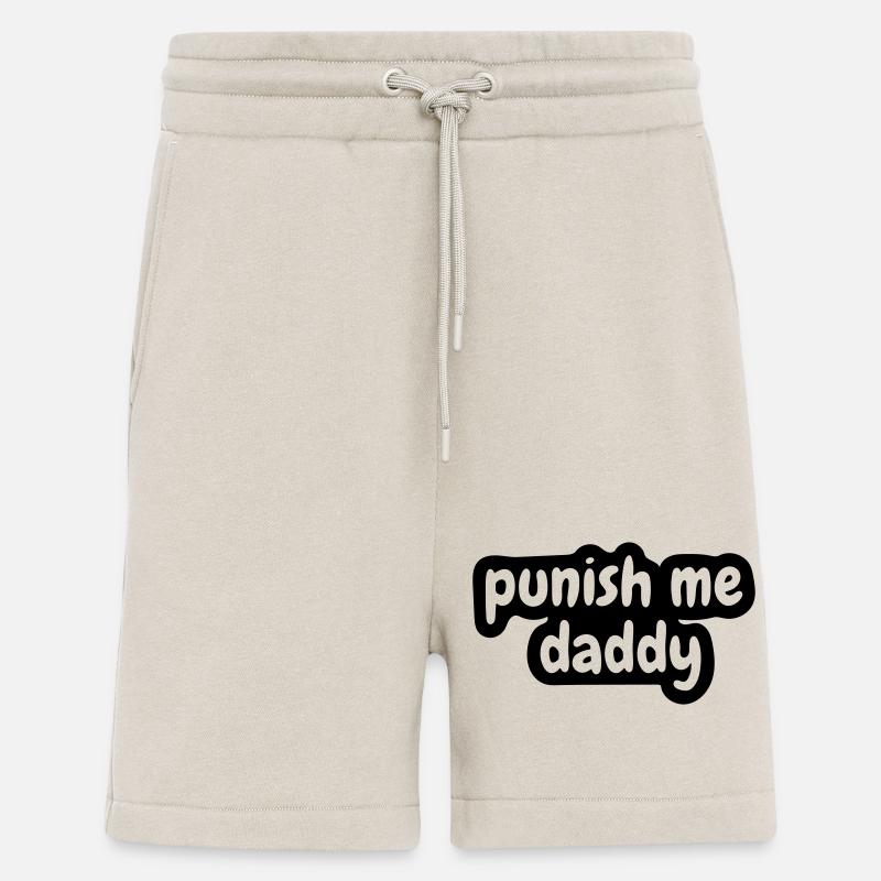 punish me daddy - Shorts - made by SPREAD - WARM CLAY
