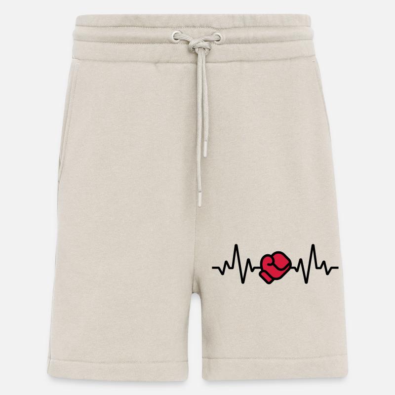 Boxe - Short bio décontracté fabriqué en UE - WARM CLAY