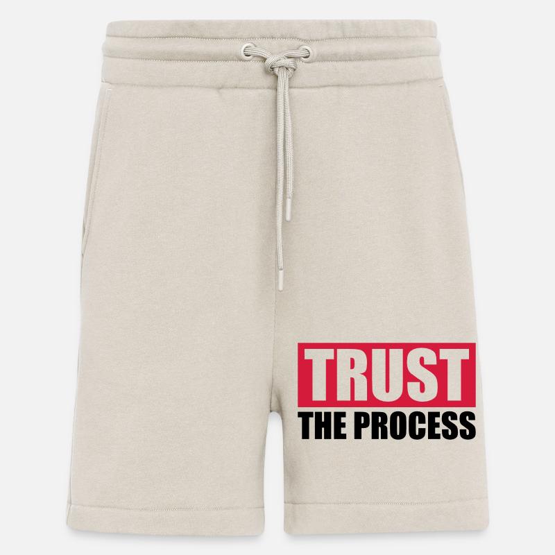 faire confiance au processus Devis - Short bio décontracté fabriqué en UE - WARM CLAY
