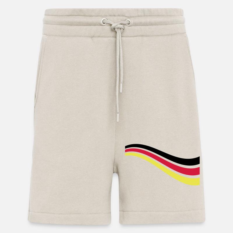 L’équipe Germany Line Germany - Short bio décontracté fabriqué en UE - WARM CLAY