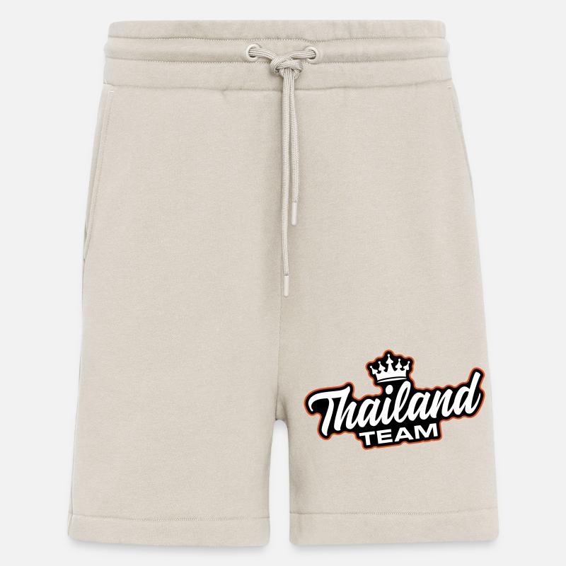 Équipe de Thaïlande - Short bio décontracté fabriqué en UE - WARM CLAY