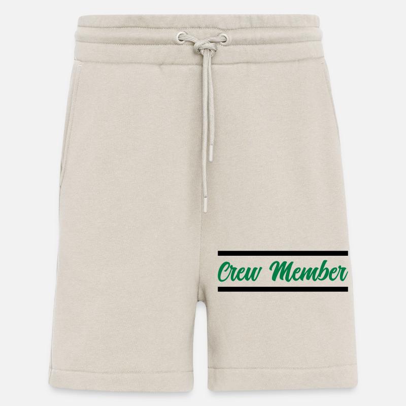 membre d’équipage - Short bio décontracté fabriqué en UE - WARM CLAY