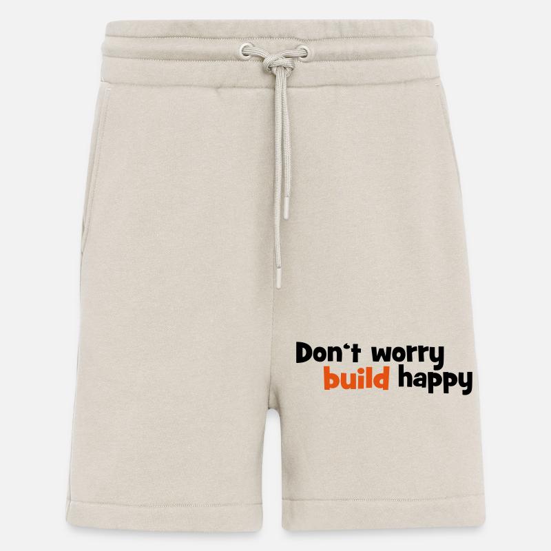 Construction - Short bio décontracté fabriqué en UE - WARM CLAY