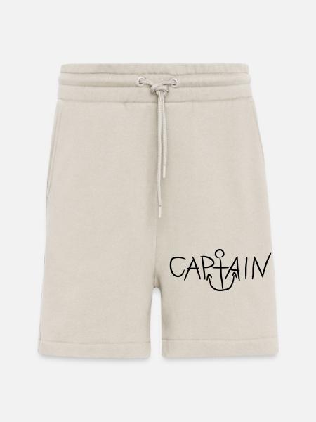 Captain Comic Anker Logo - Shorts - made by SPREAD - WARM CLAY