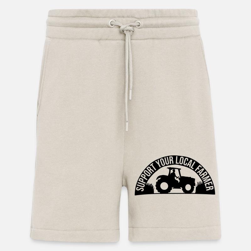 Fields Farmer Support - Shorts - made by SPREAD - WARM CLAY
