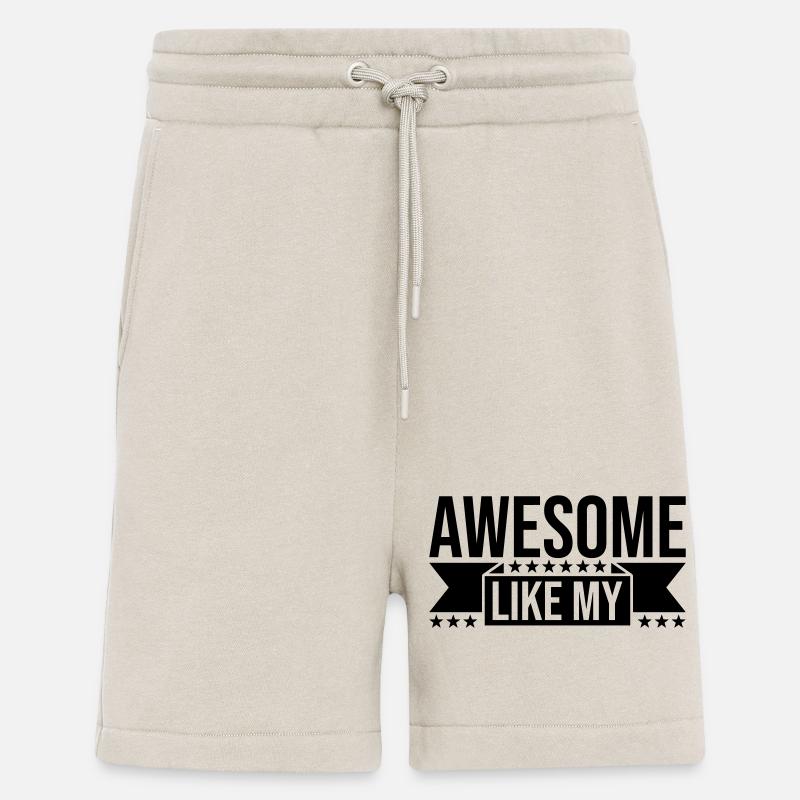 Insert Text Awesome Like - Shorts - made by SPREAD - WARM CLAY