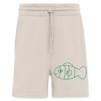 Poisson dopey rond - Short bio décontracté fabriqué en UE - WARM CLAY - Devant