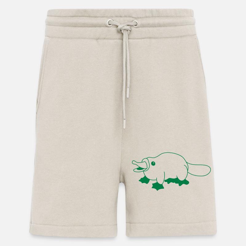 Squat Schnabeltier - Shorts - made by SPREAD - WARM CLAY