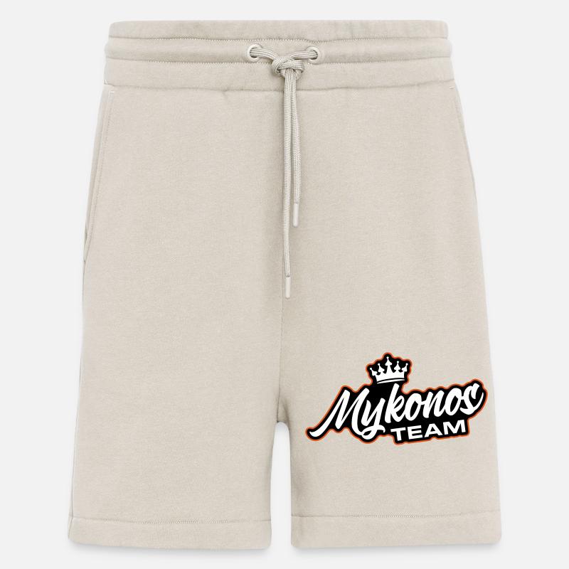 L’équipe de Mykonos - Short bio décontracté fabriqué en UE - WARM CLAY