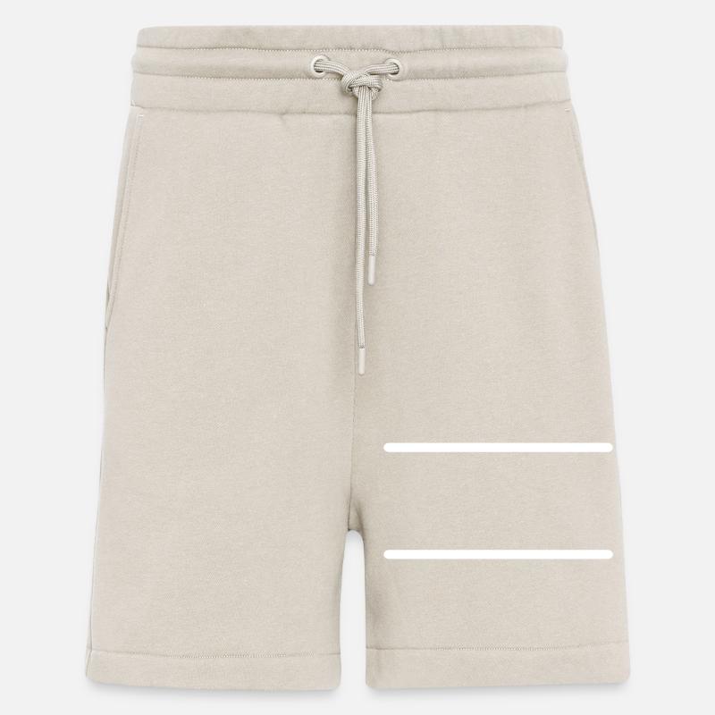 Line Symbol Dash - Shorts - made by SPREAD - WARM CLAY