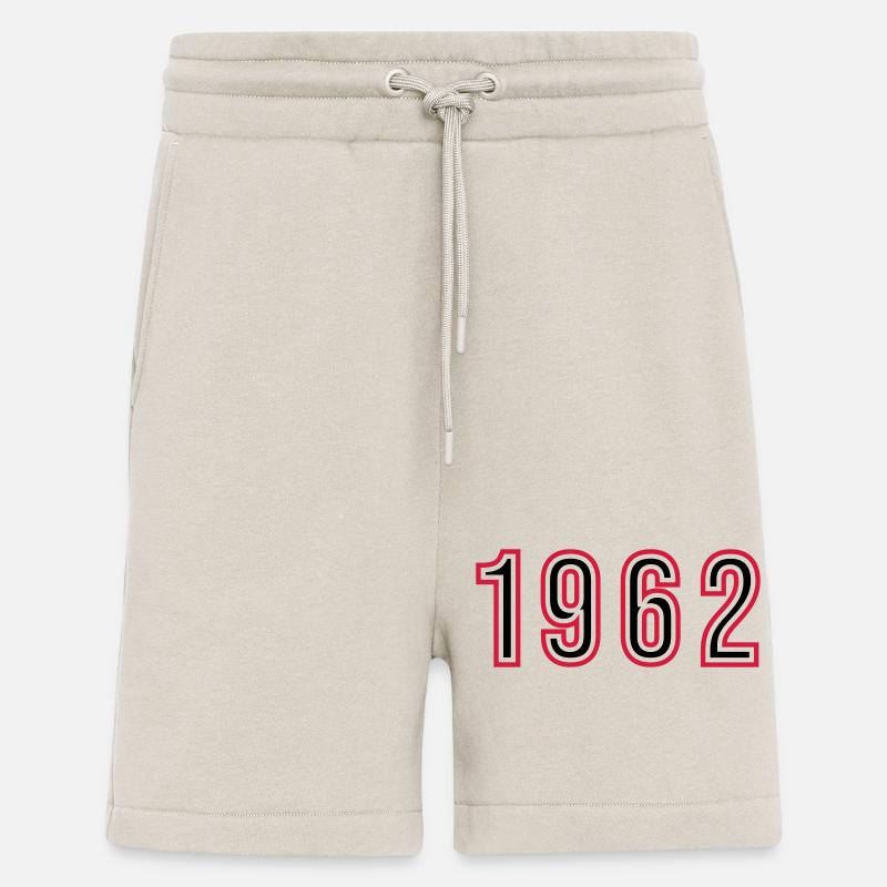 1962 Year Number - Shorts - made by SPREAD - WARM CLAY