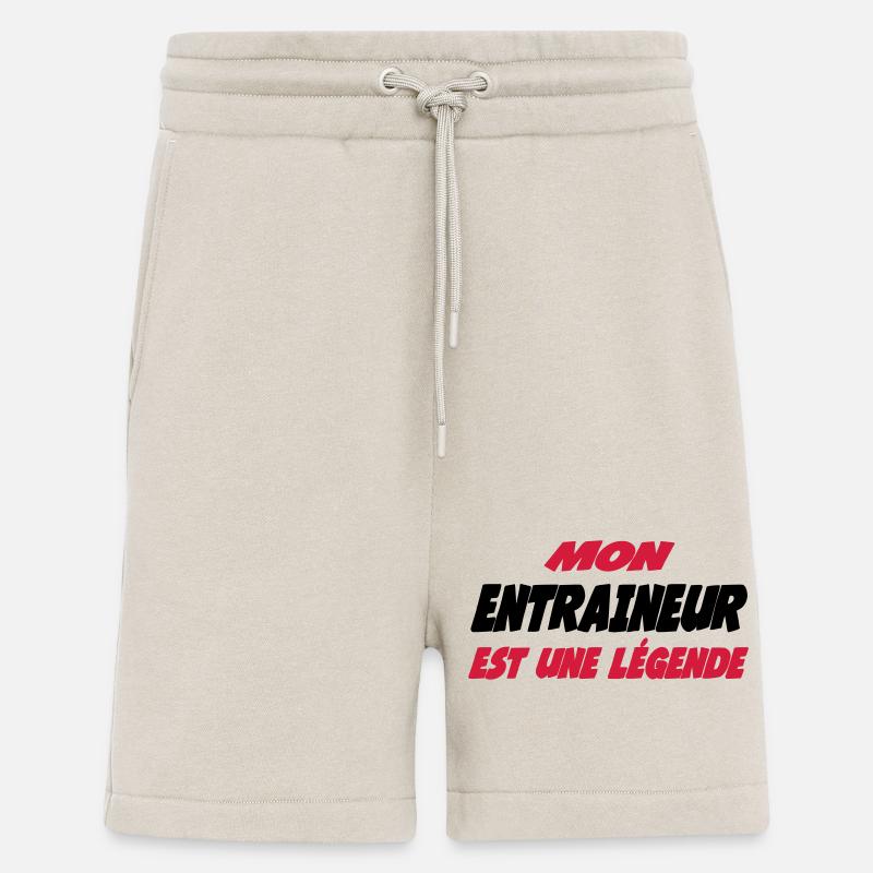 My COACH is a legend - Shorts - made by SPREAD - WARM CLAY