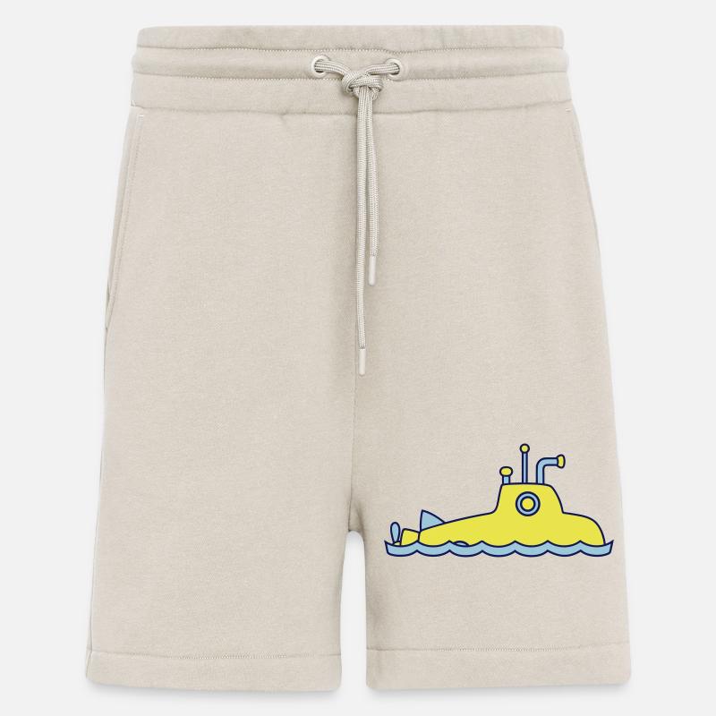 Surfaced Submarine Water Surface Dive - Shorts - made by SPREAD - WARM CLAY