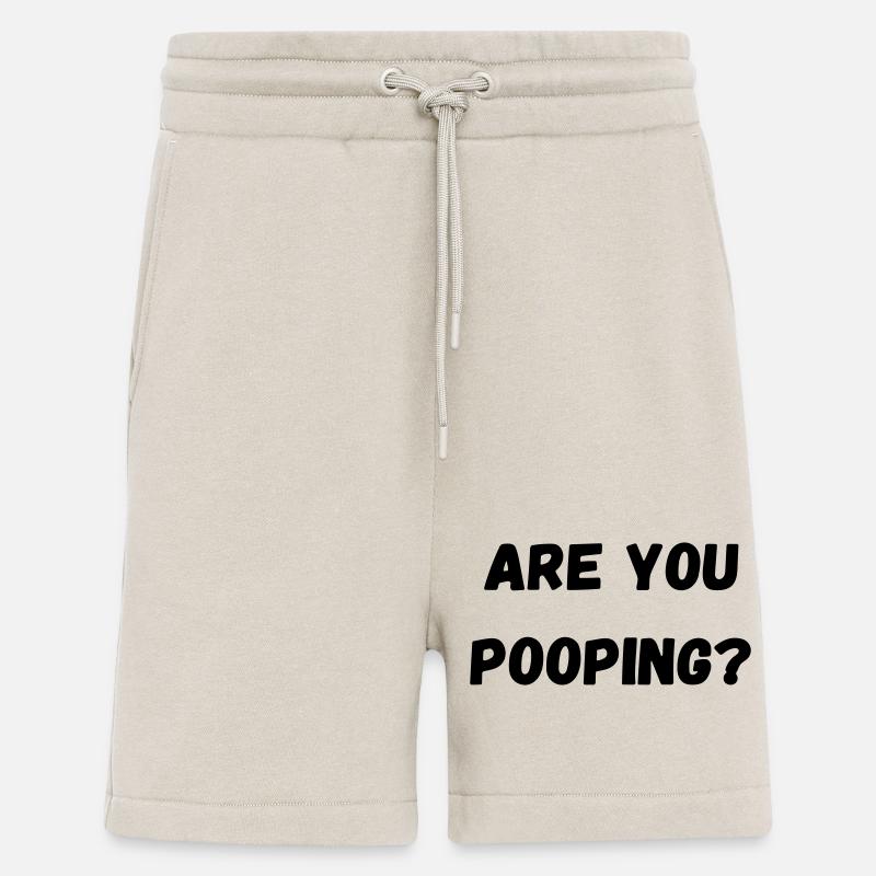 arr tu fais caca - Short bio décontracté fabriqué en UE - WARM CLAY