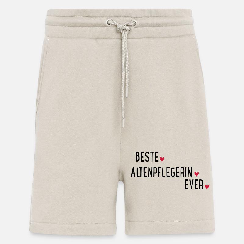 BESTE ALTENPFLEGERIN EVER - Shorts - made by SPREAD - WARM CLAY