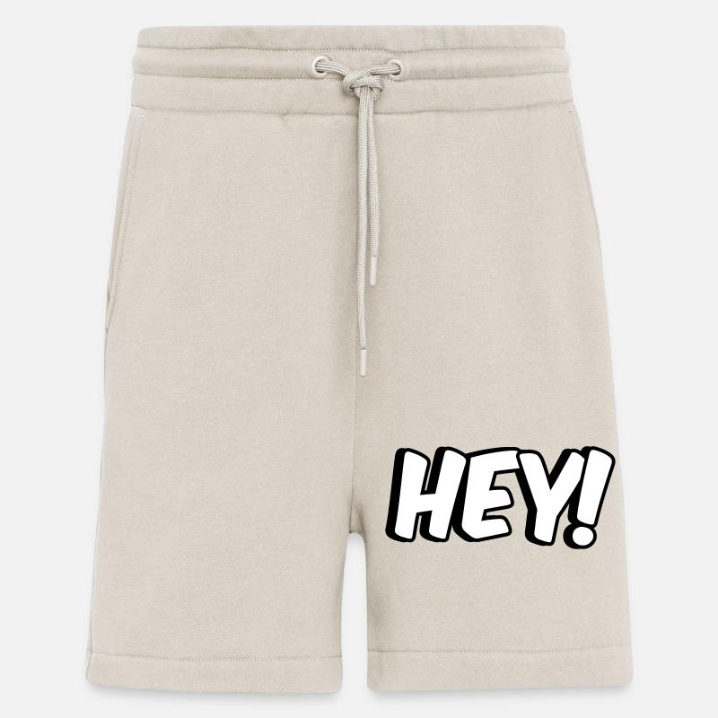 Hey Conception comique - Short bio décontracté fabriqué en UE - WARM CLAY