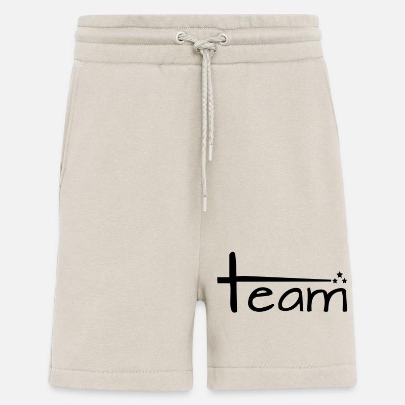 Team Style mit Sternen - Shorts - made by SPREAD - WARM CLAY