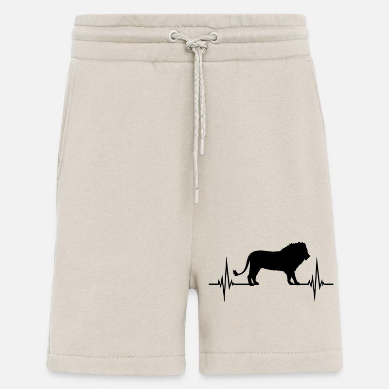 Puls Männlicher Löwe - Shorts - made by SPREAD - WARM CLAY